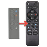 Substitute for Dyson AM09 Hot+Cool Jet Focus Fan Heater Remote Control 966538 [RRDYS01.2]