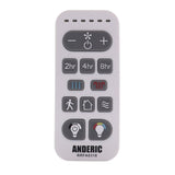 Anderic RRFA0318 Ceiling Fan Remote Control for Harbor Breeze FA0198 | Arbormere 60-in  | Queensdale 60-in | Outermark 60-in - A25-FA0198A