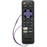 Sharp EN3B32R ROKU TV Remote Control | IR | Netflix | Amazon | HBO Now | Sling - EN3B32R