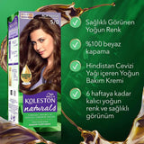 Wella Koleston Naturals Light Brown Hair Dye: Gray Coverage, Coconut Oil, & Long-Lasting Color