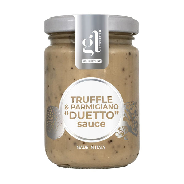 GL Truffle Gourmet, Creamy Truffle & Parmigiano "Duetto" Sauce r , DOP Parmigiano Reggiano 130g  (4.6 oz)