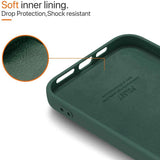 Rubber Case for iPhone 12 and iPhone 12 Pro Case 6.1 inch