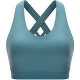 RUNNING GIRL Criss-Cross Back Padded Strappy Sports Bra