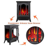 16 Inches Portable Electric Fireplace Stove 5220