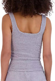 Steve Madden Womens Scoop-Neck Chenille Sleep Tank Top