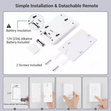 Dewenwils Remote Control Light Lamp Socket E26 E27 Bulb Base Adapter, No Wiring