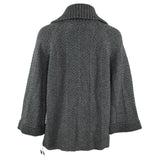 JM Collection Women's Wing-Collar Flyaway Cardigan, Size Medium
