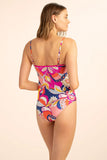 Trina Turk Sevilla Tankini Top, Size 4