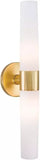 George Kovacs P5042-248, Saber, 2 Light Bath Fixture, Honey Gold