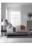 Sferra Minello Duvet Cover, Silver, Size Full-Queen