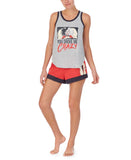 Disney Womens Cruella Tank Top & Shorts Pajama Set