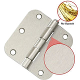 Imperial Hardware 3.5 in. X 3.5 in. Plain Bearing Steel Radius Hinge (2 Sets)