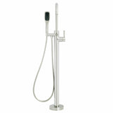 Miseno MNO194 CP Floor Mounted Tub Filler with 1.8 GPM Hand Shower Integrated