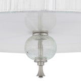 World Imports Bayonne Collection 3-Light Brushed Nickel Inverted Hanging Pendant