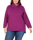 Style & Co Plus Size Cowl-Neck Sweater