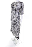 Lost Ink Plus Lace-Trim Animal-Print Dress