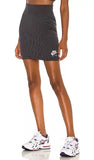 Nike NSW Air Rib Skirt in Black/White Size Small