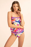 Trina Turk Sevilla Tankini Top, Size 4