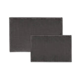 2-Piece Set: Bibb Home 2 Piece Faux Fur Plush Bath Mat Set