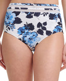 Tommy Hilfiger Carnival Rosa Floral Mesh High-Waist Bikini Bottoms
