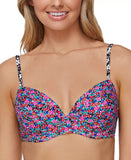 Raisins Juniors’ Sunshine Moonshadow Underwire Bikini Top – Pink Multi