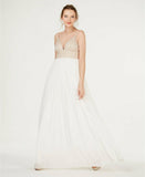 Speechless Juniors Embellished Tulle-Underlay Gown, Size 11