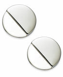 Alfani Gray Acrylic Round Button Earrings