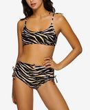 Hula Honey Juniors Eternal Animal Bralette Bikini Top, Size Xs