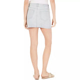 Vanilla Star Juniors Striped Denim Mini Skirt Size 15