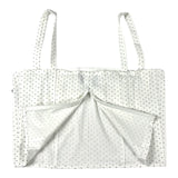 Danielle Bernstein Dot Cropped Tank Top, Size 8