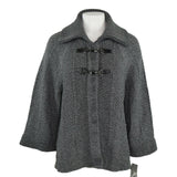 JM Collection Women's Wing-Collar Flyaway Cardigan, Size Medium