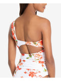 Rachel Rachel Roy Women One-Shoulder Floral-Print Tankini Top, Size XS
