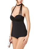 Coco Reef Womens Tankini Top Swimsuit With Convertible Neckline