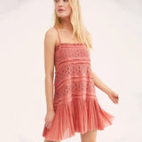 Free People Shailee Slip Copper Rose