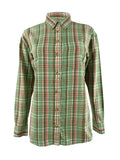 Lauren Ralph Lauren Plaid Cotton Twill Shirt, Size Large