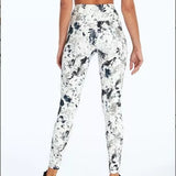Balance Collection Womens Leggings Watercolor Floral Contender, Size S