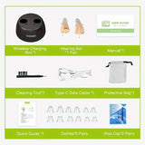 Rechargeable Hearing Aids – Invisible In-Ear, Noise Reduction, Volume Control