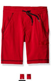 LEE Big Boys Dungarees Throw, Go N Stow Short, Crimson, Small 8