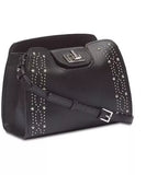 Calvin Klein Clementine Mercury Leather and Celestial Stud Embellished Crossbody