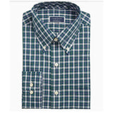 Club Room Men’s Classic/Regular Fit Stretch Plaid Dress Shirt