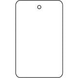 MyBoxSupply Garment Tags, 1 3/4 x 2 7/8, White, 1000 /Case