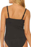 Bleu Rod Beattie All About U Shirred Tankini Top