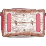MCM Colorblock Leather Backpack