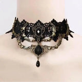 Black Clavicular Chain Sexy Jewelry Accessories Fashion Lace Necklace Women