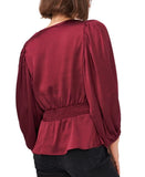 Vince Camuto Peplum Blouse, Size Medium