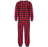 Family Pajamas Matching Kids 1-Pc. Red Check Printed Family Pajamas - Red