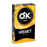 Okey Hisset Condoms: Enhanced Sensitivity & Reliable Protection - 10 Pack Latex Condoms for Safe Sex & Contraception
