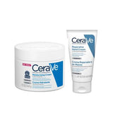 CeraVe Hydrating Skincare Set: Moisturizing Cream & Hand Cream - Intense Dry Skin Relief & Barrier Repair, Fragrance-Free