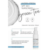 Skin401 SPF50+ Hydra-Fresh Sunscreen: Vegan, Cruelty-Free Sun Protection with Green Tea, Aloe & Hyaluronic Acid for All Skin Types - 50ml