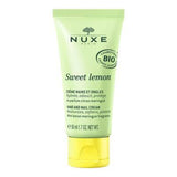 Nuxe Sweet Lemon Hand & Nail Cream: Intensely Moisturizing, Vegan Formula for Soft, Supple Hands - Natural Lemon Scent, 1.69 fl oz